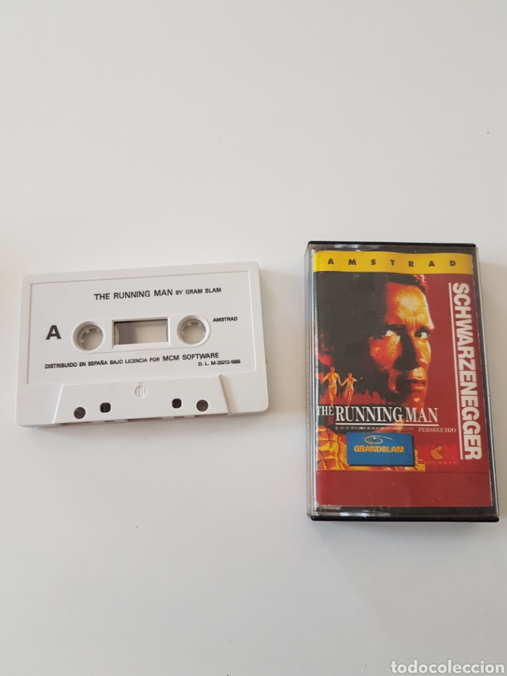 Videojuegos y consolas: juego THE RUNNING MAN para amstrad - Foto 1