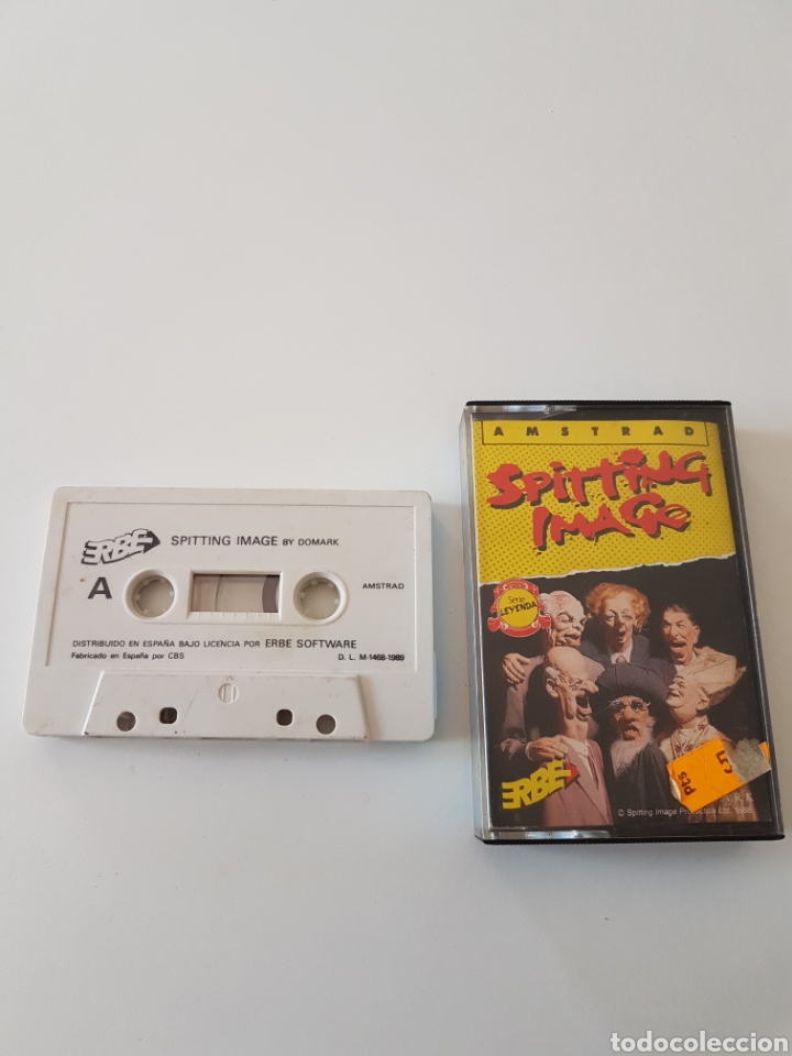 Videojuegos y consolas: juego SPITTING IMAGE para amstrad - Foto 1