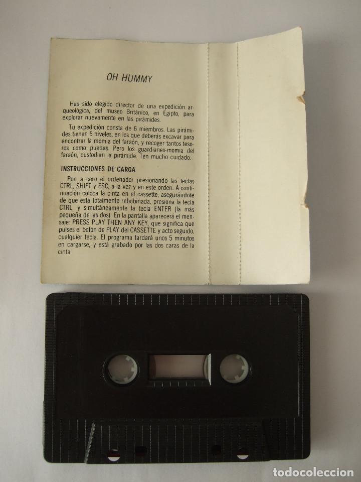 Videojuegos y consolas: AMSTRAD - AMSOFT - OH MUMMY - JUEGO - Foto 2
