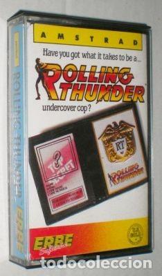 Videojuegos y consolas: Rolling Thunder [Tiertex] 1987 - US Gold / Namco / Erbe Software [Amstrad CPC] - Foto 1