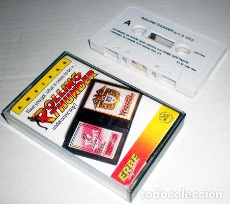 Videojuegos y consolas: Rolling Thunder [Tiertex] 1987 - US Gold / Namco / Erbe Software [Amstrad CPC] - Foto 4