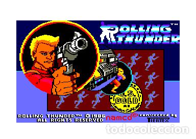 Videojuegos y consolas: Rolling Thunder [Tiertex] 1987 - US Gold / Namco / Erbe Software [Amstrad CPC] - Foto 5