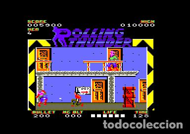 Videojuegos y consolas: Rolling Thunder [Tiertex] 1987 - US Gold / Namco / Erbe Software [Amstrad CPC] - Foto 6