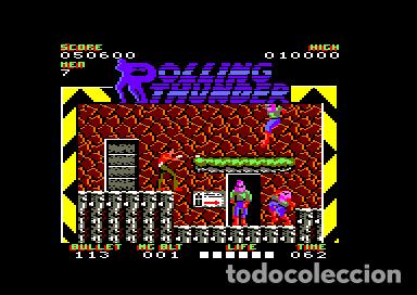 Videojuegos y consolas: Rolling Thunder [Tiertex] 1987 - US Gold / Namco / Erbe Software [Amstrad CPC] - Foto 9