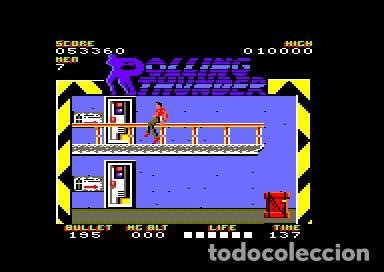 Videojuegos y consolas: Rolling Thunder [Tiertex] 1987 - US Gold / Namco / Erbe Software [Amstrad CPC] - Foto 11