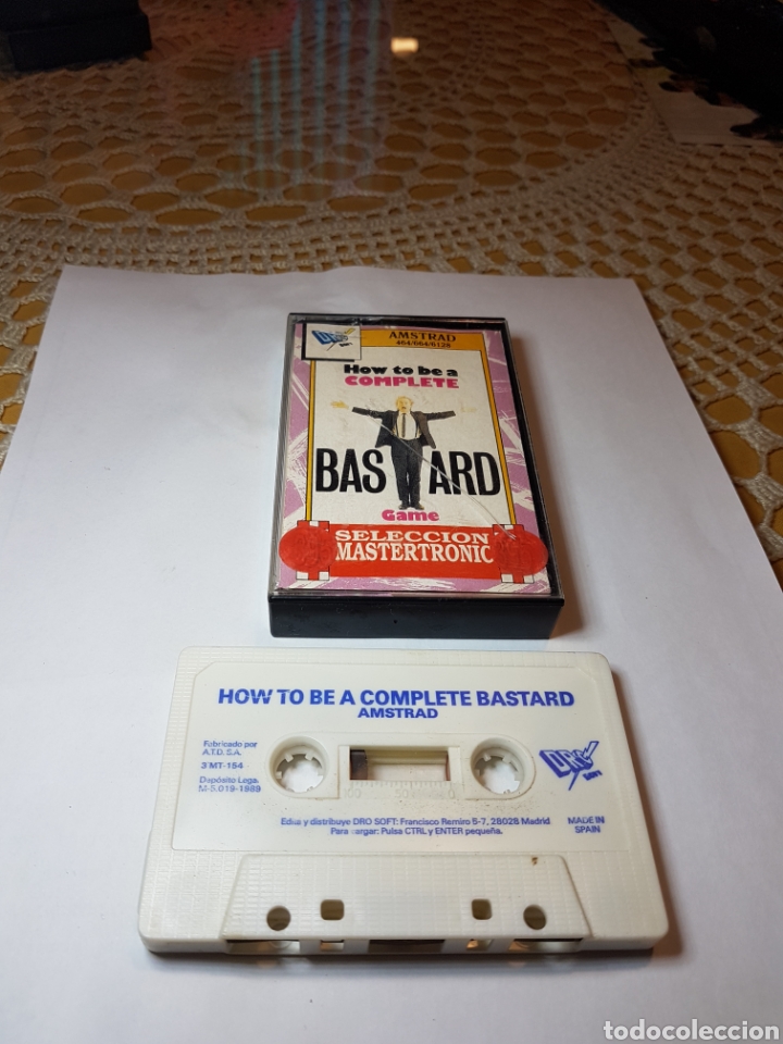 Videojuegos y consolas: JUEGO HOW TO BE A CONPLETE BASTARD - Foto 1