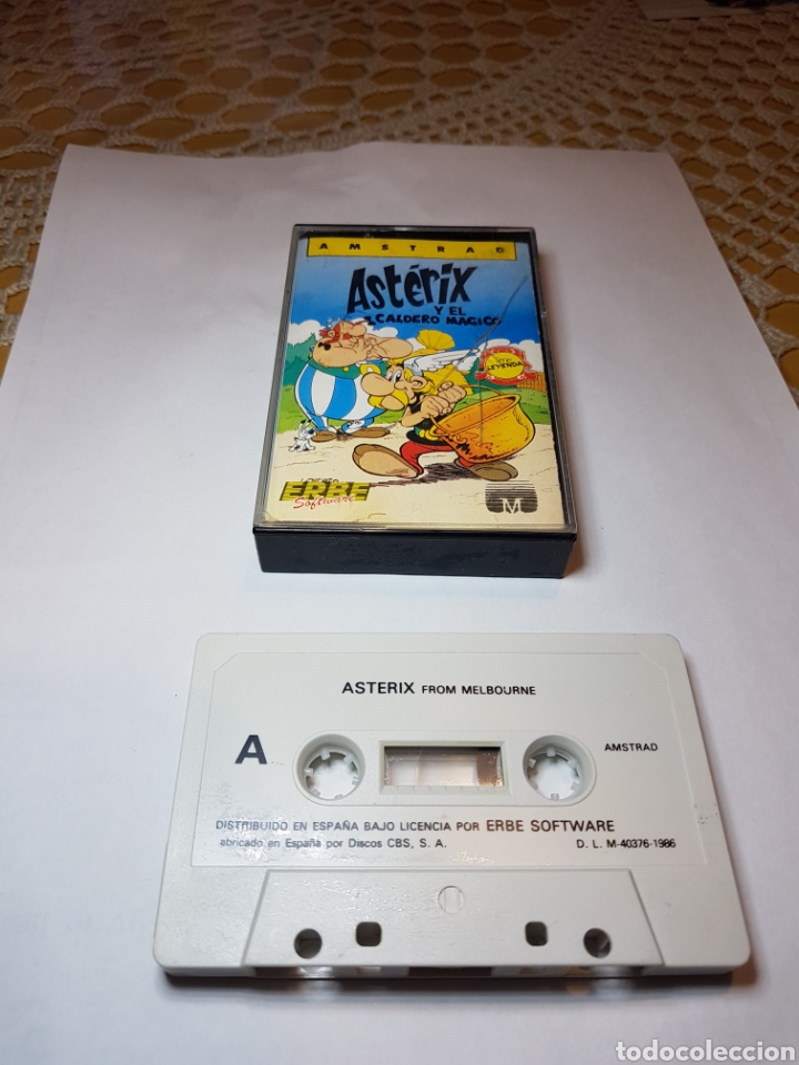 Videojuegos y consolas: JUEGO ORIGINAL ASTERIX Y EL CALDERO MAGICO - Foto 1