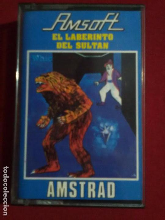 Videojuegos y consolas: Juego original amstrad El Laberinto Del Sult&aacute;n - Foto 1
