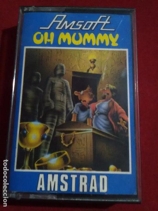 Videojuegos y consolas: Juego original amstrad OH MUMMY - Foto 1