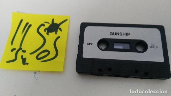 Videojuegos y consolas: ANTIGUA JUEGO AMSTRAD  GUNSHIP - Foto 1