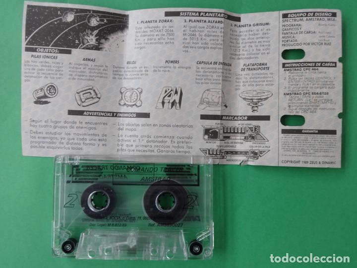 Videojuegos y consolas: COMANDO TRACER DINAMIC SOFTWARE AMSTRAD CPC 464 472 664 6128 - Foto 4