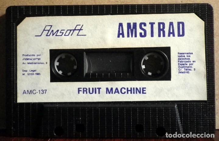 Videojuegos y consolas: Fruit Machine - Amsoft para Amstrad. - Foto 3