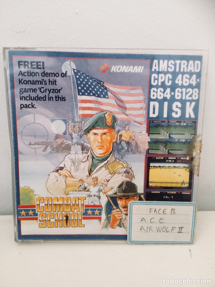Videojuegos y consolas: Combat School Amstrad cpc disco - Foto 1