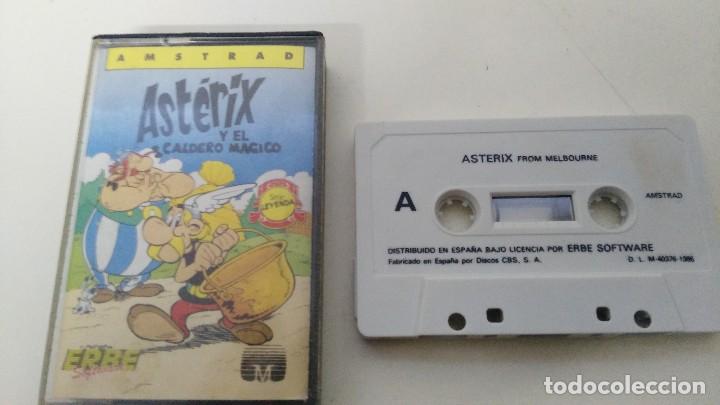 Videojuegos y consolas: juego para amstrad asterix - Foto 1