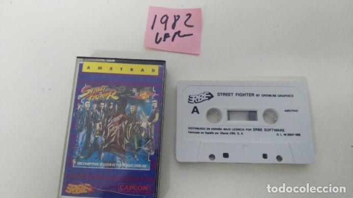 Videojuegos y consolas: juego para amstrad  STREET FIGHER - Foto 1