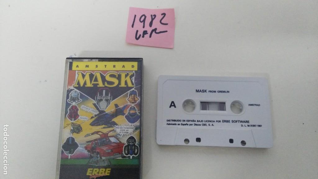 Videojuegos y consolas: juego para amstrad MASK - Foto 1