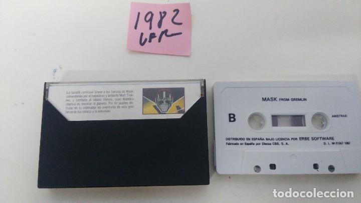 Videojuegos y consolas: juego para amstrad MASK - Foto 2