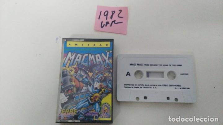 Videojuegos y consolas: juego para amstrad MAG MAX - Foto 1