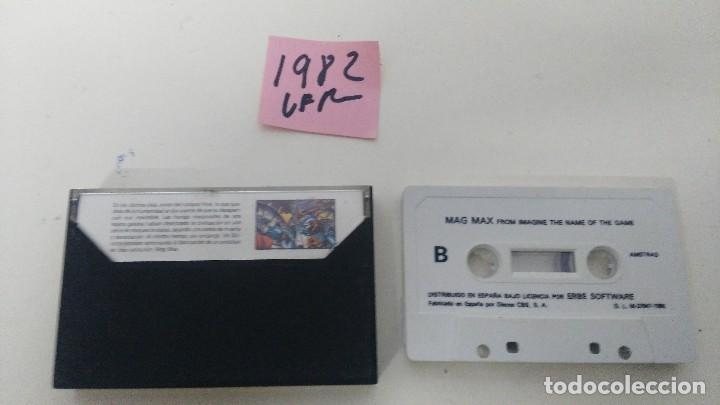 Videojuegos y consolas: juego para amstrad MAG MAX - Foto 2