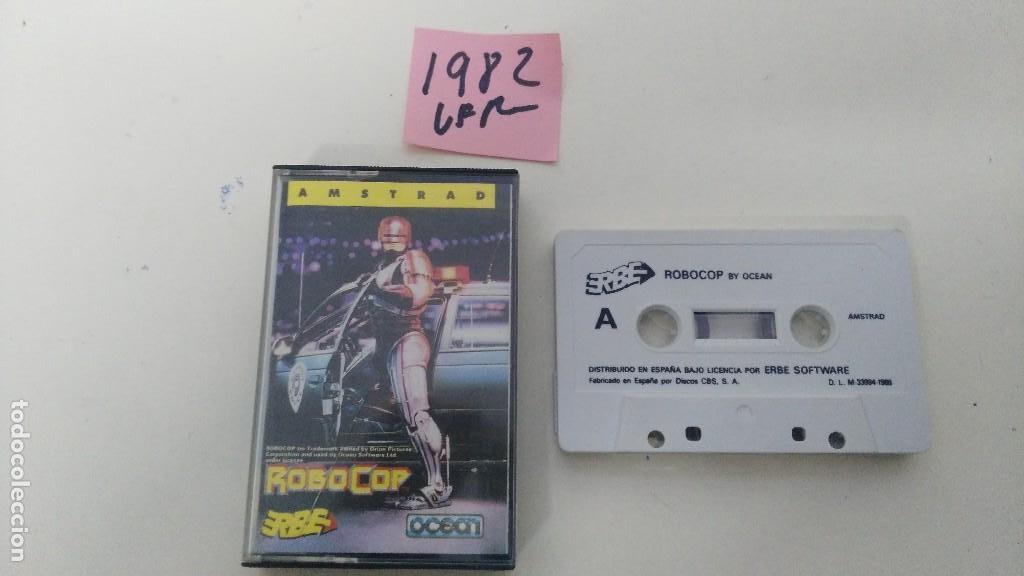 Videojuegos y consolas: juego para amstrad ROBOCOP - Foto 1