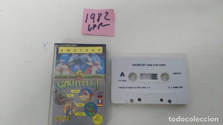Videojuegos y consolas: juego para amstrad GAUNTLET - Foto 1