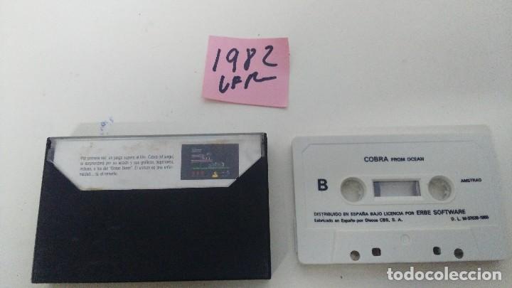 Videojuegos y consolas: juego para amstrad COBRA - Foto 2
