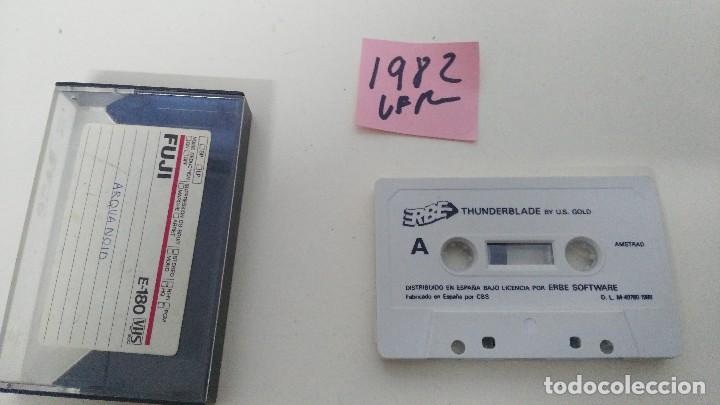 Videojuegos y consolas: juego para amstrad THUNDERBLADE - Foto 1