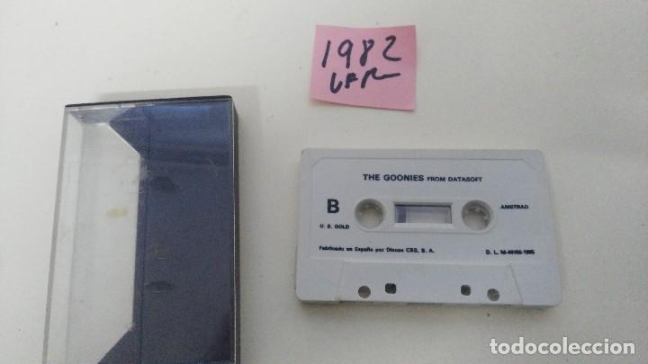 Videojuegos y consolas: juego para amstrad THE GOONIES - Foto 1