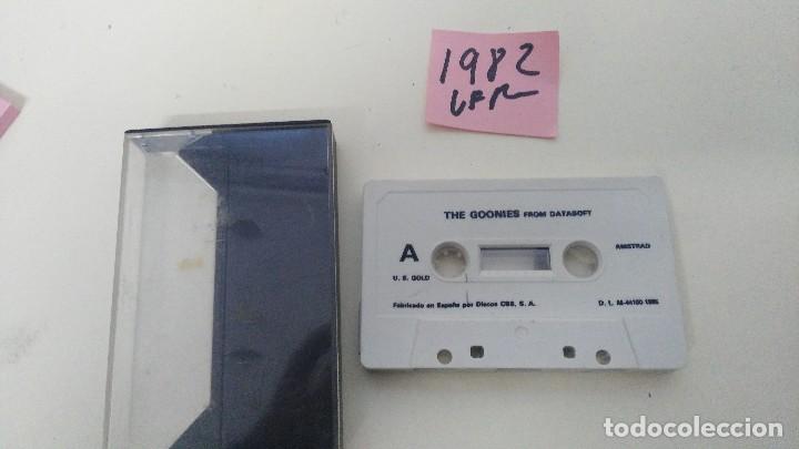 Videojuegos y consolas: juego para amstrad THE GOONIES - Foto 2