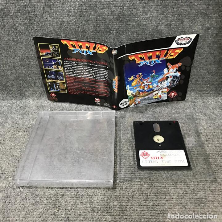 Videojuegos y consolas: TITUS THE FOX AMSTRAD CPC DISK - Foto 1