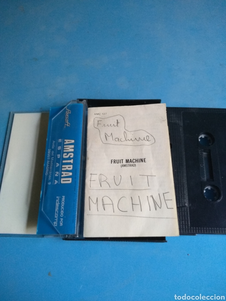Videojuegos y consolas: Juego Amstrad Fruit Machine a&ntilde;o 1985 - Foto 2