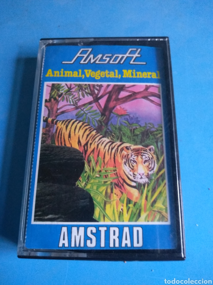 Juego Amstrad Animal, vegetal,mineral año 1985