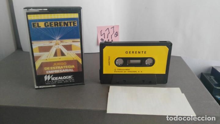 Videojuegos y consolas: JUEGO PARA AMSTRAD gerente - Foto 1