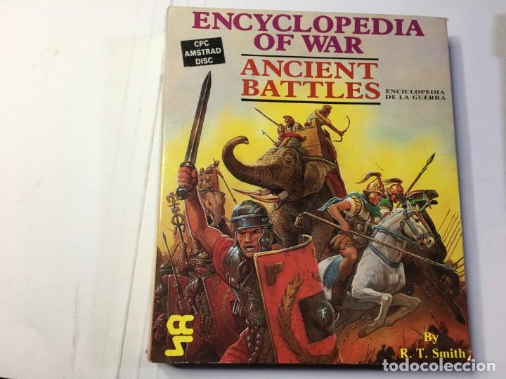 JUEGO ENCYCLOPEDIA OF WAR ANCIENT BATTLES DE AMSTRAD CPC 6128 DISCO /DISK