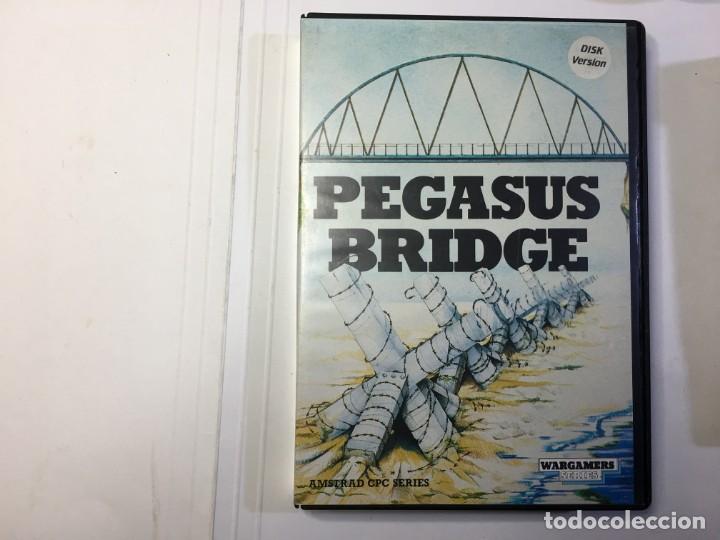 Videojuegos y Consolas: JUEGO PEGASUS BRIDGE - AMSTRAD CPC 6128 DISCO/DISK - Foto 1 - 139513274