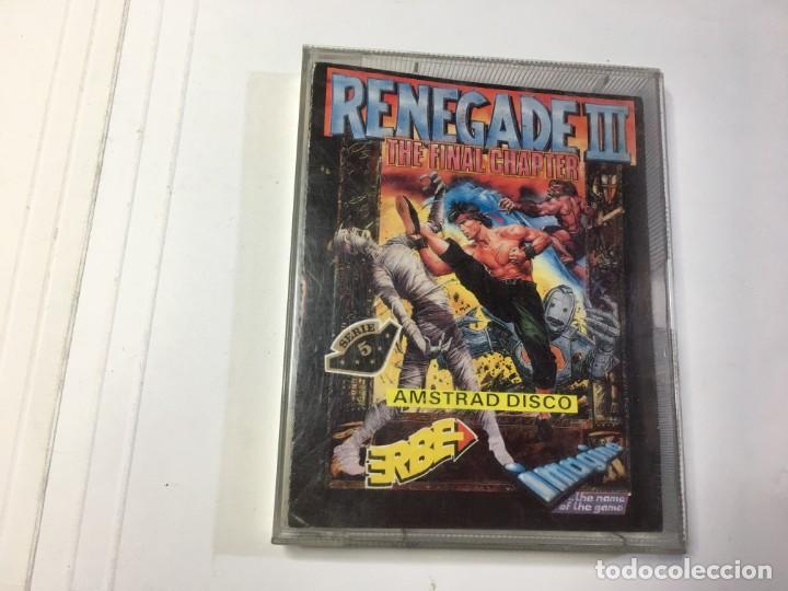 Videojuegos y Consolas: JUEGO RENEGADE III - AMSTRAD CPC 6128 DISCO/DISK - Foto 1 - 139514482