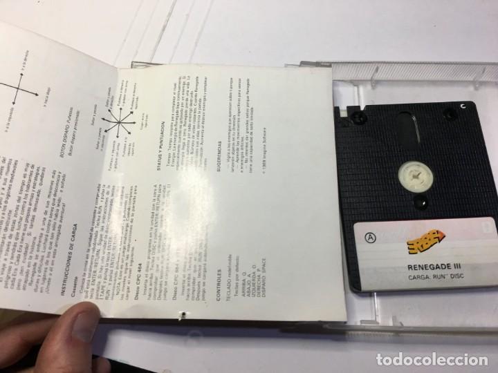 Videojuegos y Consolas: JUEGO RENEGADE III - AMSTRAD CPC 6128 DISCO/DISK - Foto 3 - 139514482