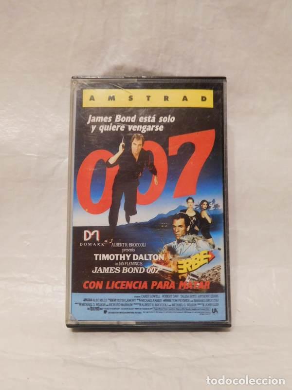 Videojuegos y consolas: Juego Amstrad James Bond 007 - Foto 1