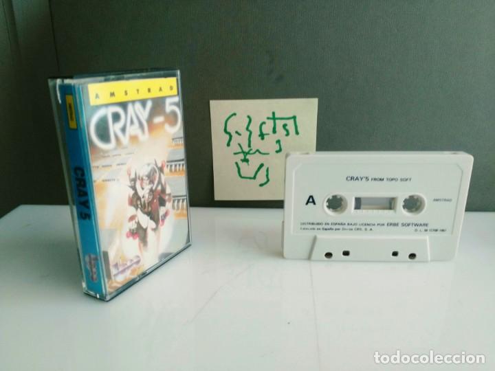 Videojuegos y consolas: ANTIGUO JUEGO PARA AMSTRAD  CRAY 5 - Foto 2