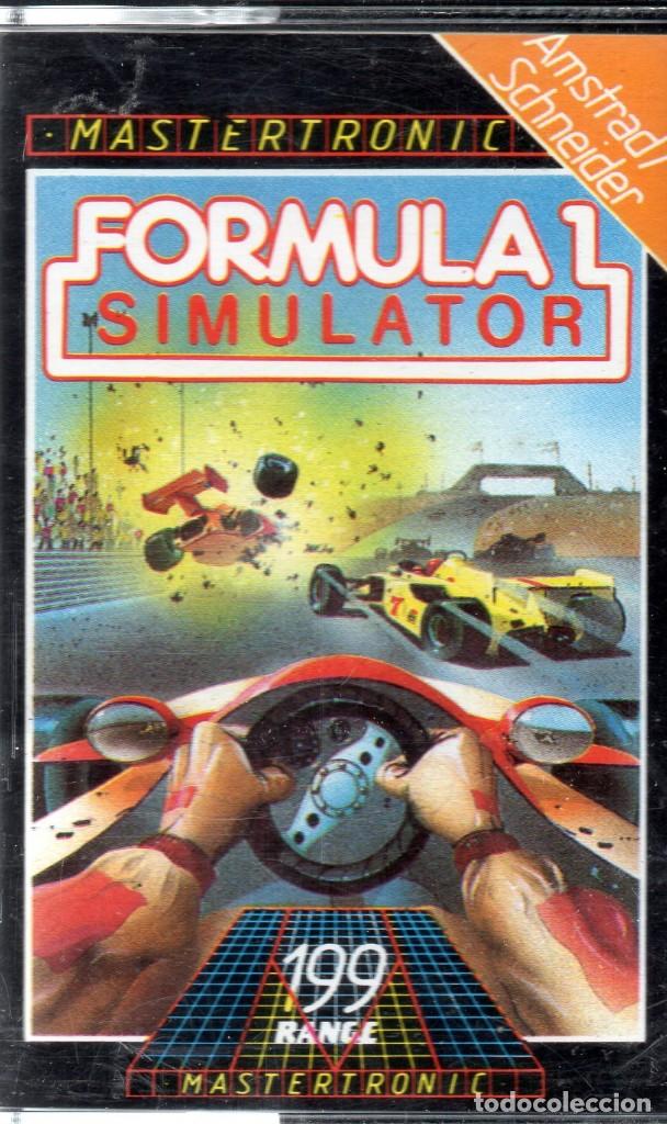 Videojuegos y consolas: Juego AMSTRAD - Formula 1 Simulator - PC Game - Cassette - K7 - Foto 1