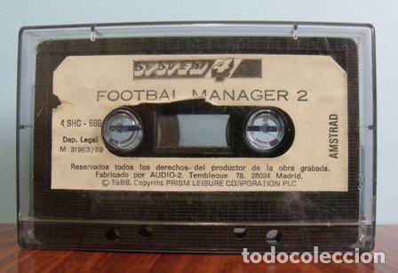 Videojuegos y consolas: Juego Amstrad Footbal Manager 2 - Foto 1