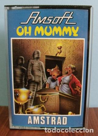 Videojuegos y consolas: Juego Amstrad OH Mummy - Amsoft - Foto 1