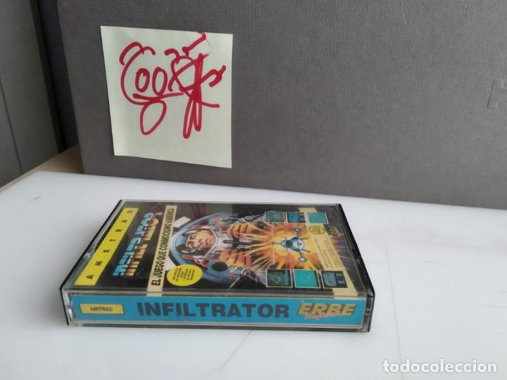 Videojuegos y consolas: JUEGO PARA AMSTRAD  INFILTRATOR - Foto 2