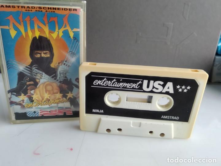 Videojuegos y consolas: JUEGO PARA AMSTRAD NINJA USA - Foto 3