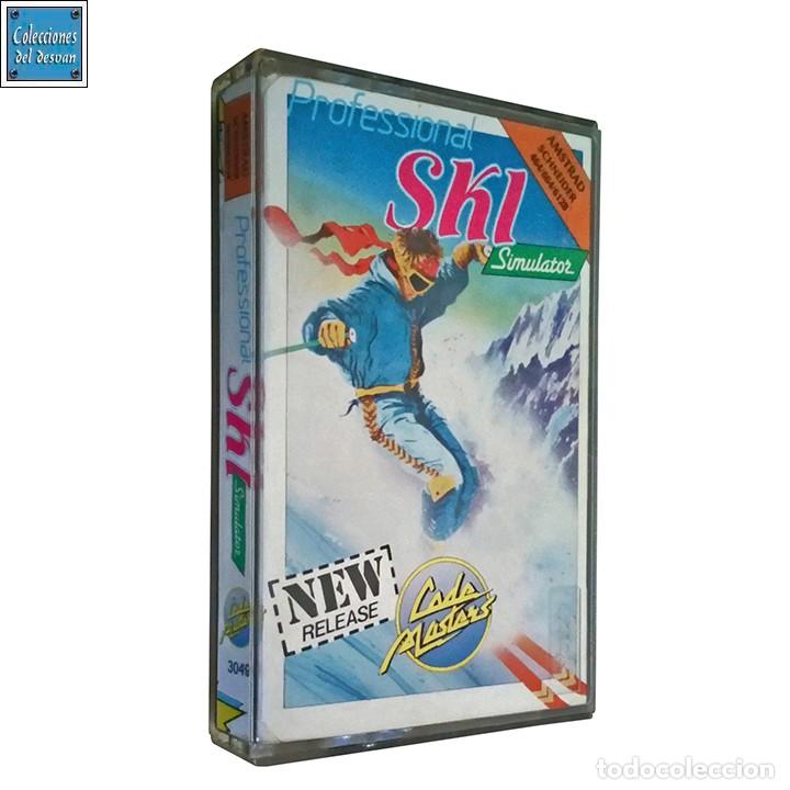 Videojuegos y consolas: Ski Simulator / Juego Amstrad CPC Cinta / Codemasters 1987 - Foto 1