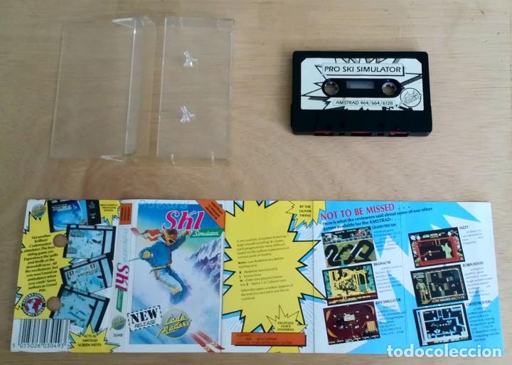 Videojuegos y consolas: Ski Simulator / Juego Amstrad CPC Cinta / Codemasters 1987 - Foto 2