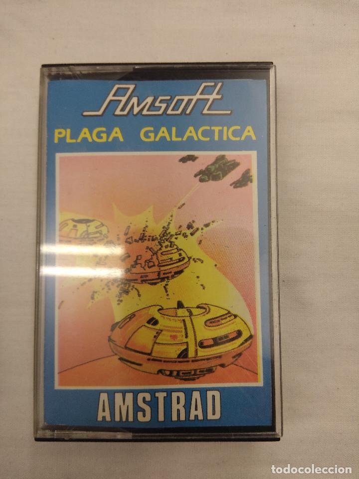 Videojuegos y consolas: JUEGO AMSTRAD/PLAGA GALACTICA. - Foto 1