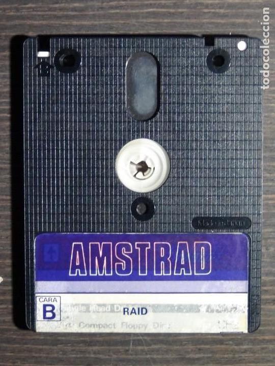 Videojuegos y consolas: AMSTRAD DISCO TANK COMANDER RAID INDESCOMP AMSOFT CPC 6128 S&oacute;lo Disc - Foto 2