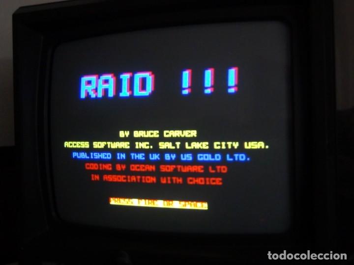 Videojuegos y consolas: AMSTRAD DISCO TANK COMANDER RAID INDESCOMP AMSOFT CPC 6128 S&oacute;lo Disc - Foto 4
