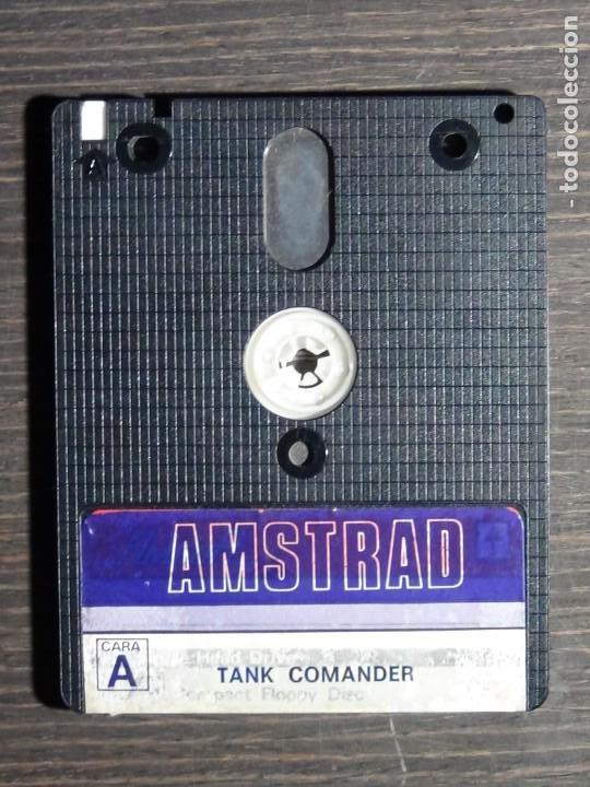 Videojuegos y consolas: AMSTRAD DISCO TANK COMANDER RAID INDESCOMP AMSOFT CPC 6128 S&oacute;lo Disc - Foto 1